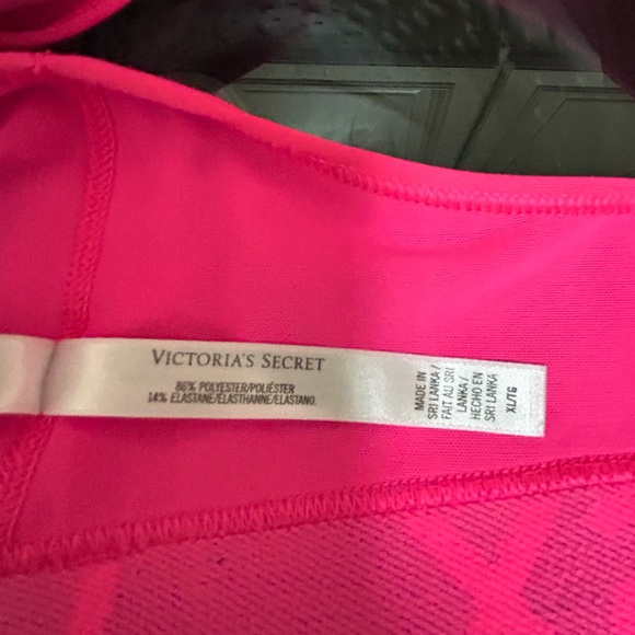VSX Vibrant Pink and Classic Black Sports Bras - Picture 4 of 8